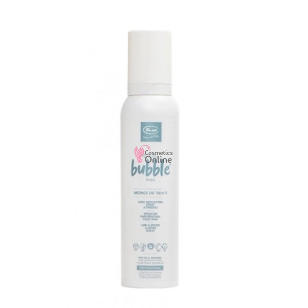 Ceara tip spuma, cu aplicare rece,  Roial Bubble Wax Monoi de Tahiti 150 ml